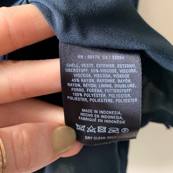 Anthro Maeve Tisana Navy Sleeveless Tiered Dress - Picture 7 of 8